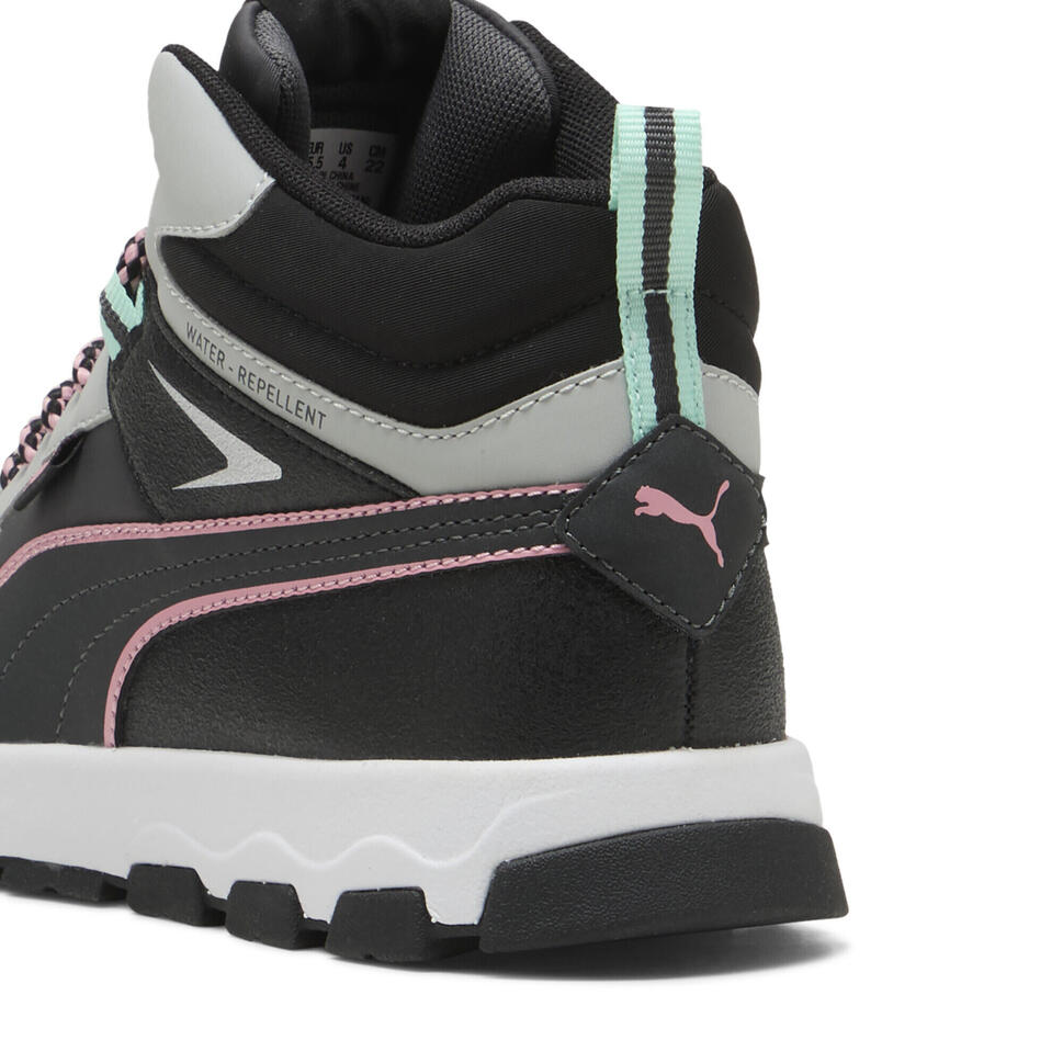 Młodzieżowe sneakersy Evolve Trail PUMA Dusky Gray Pinkscape Black Pink