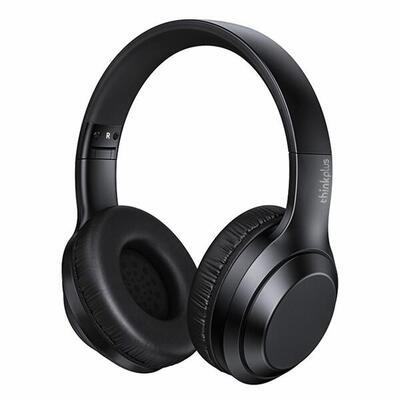 Lenovo th10 bluetooth stereo koptelefoon over-ear - zwart