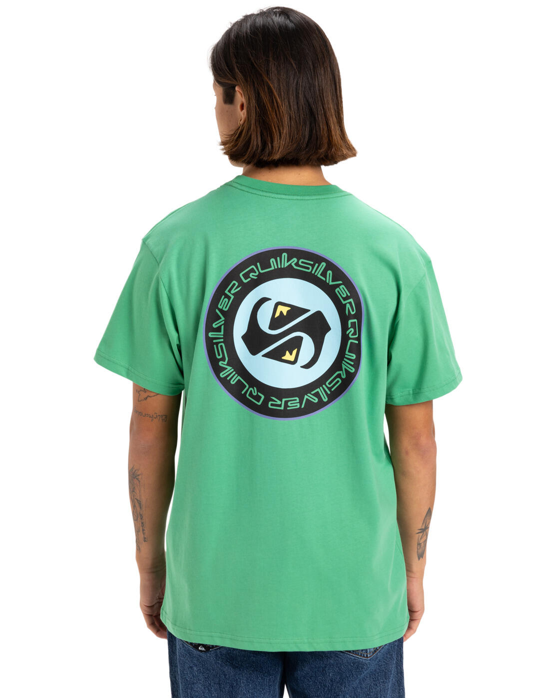 Maglia a maniche corte Quiksilver modello EQYZT08054-GKZ0 per uomini 2/4