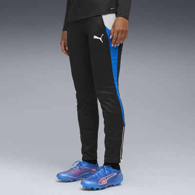 Pantaloni da calcio IndividualBLAZE da donna PUMA Black White Racing Blue