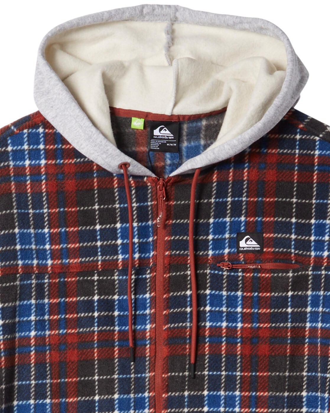 Kapuzenpulli mit Reißverschluss SURF DAYS Braun Herren 3/4
