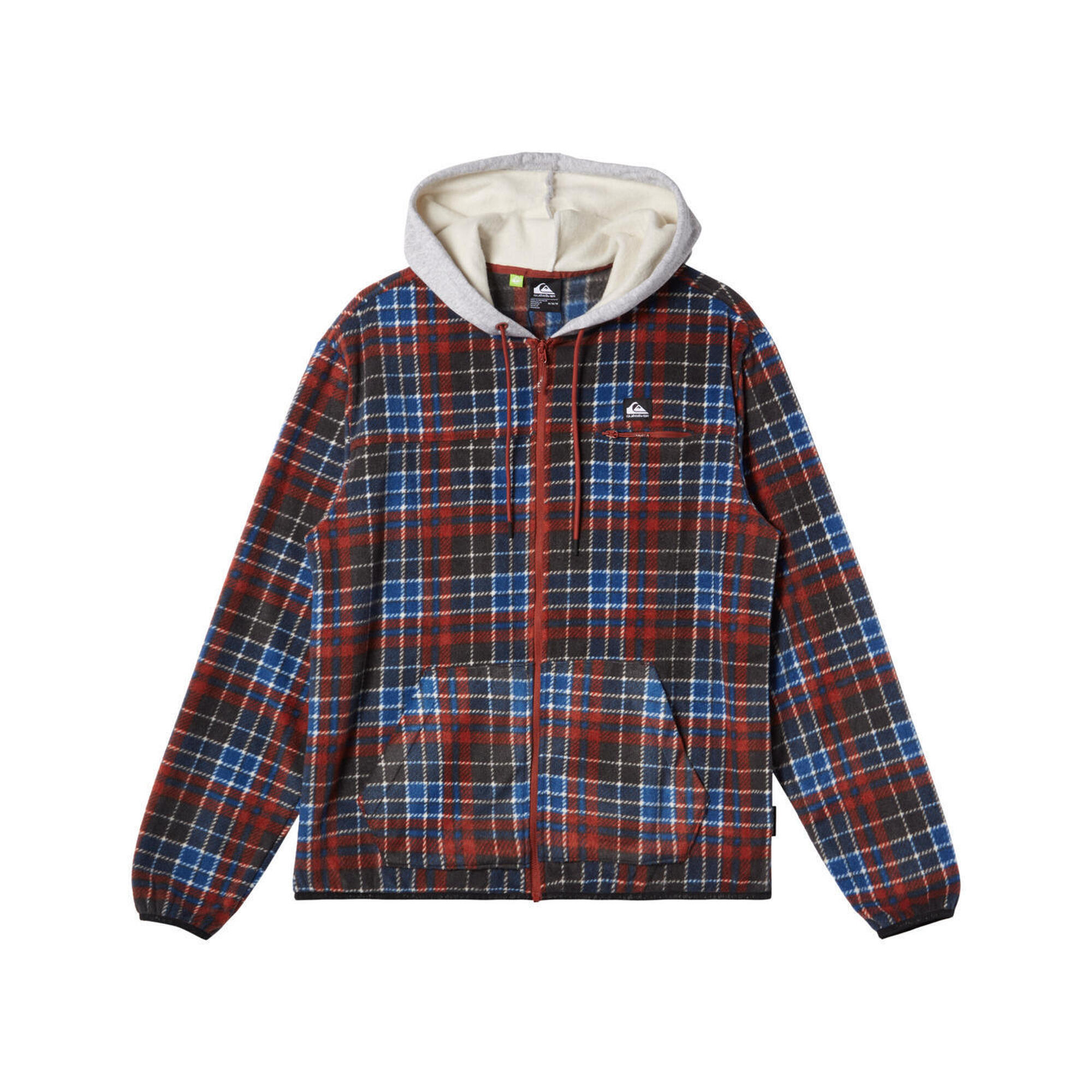 Bluza na zamek dla Mężczyzn SURF DAYS Brązowy