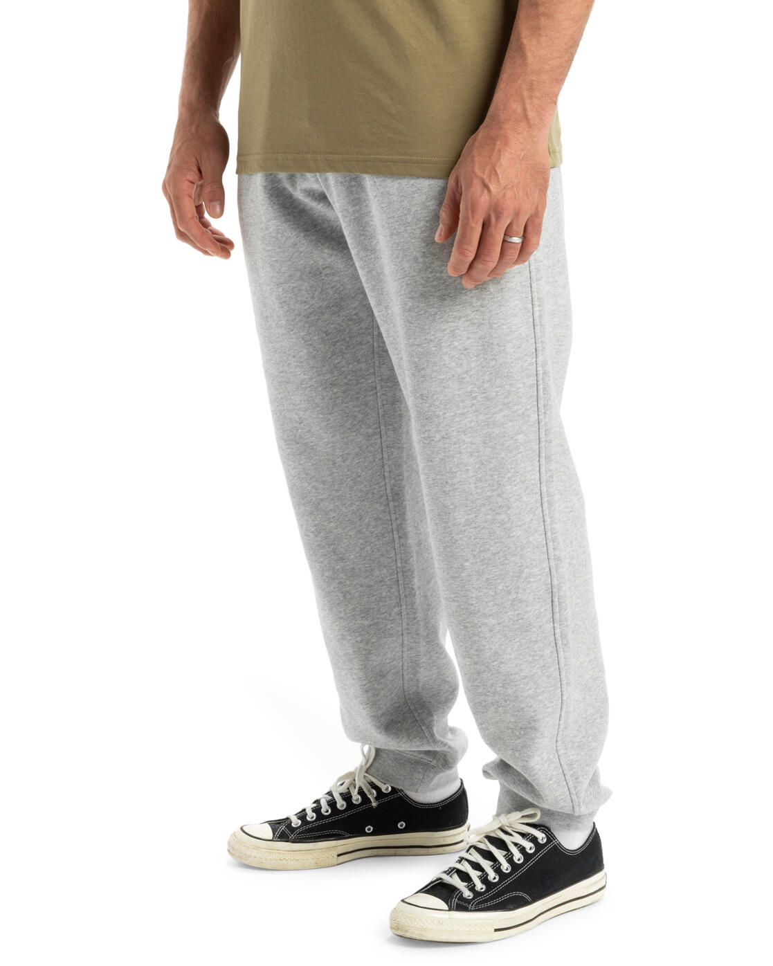 Pantalón de chándal con cintura elástica SALT WATER Gris Hombre 3/4