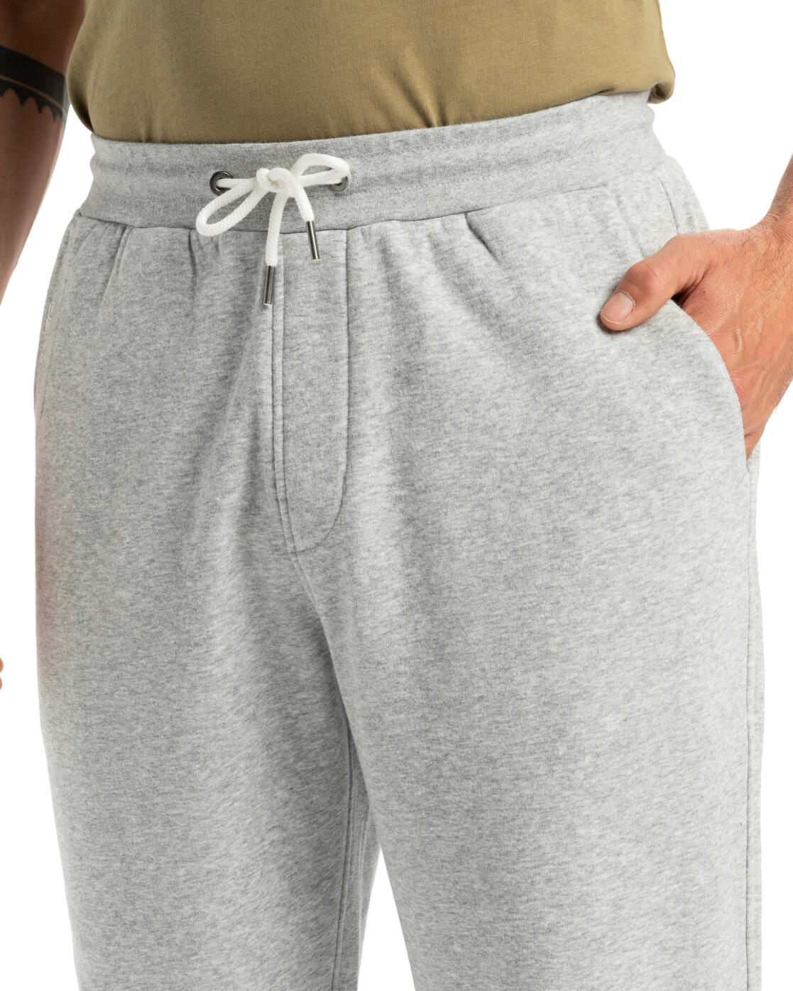 Pantalón de chándal con cintura elástica SALT WATER Gris Hombre 4/4