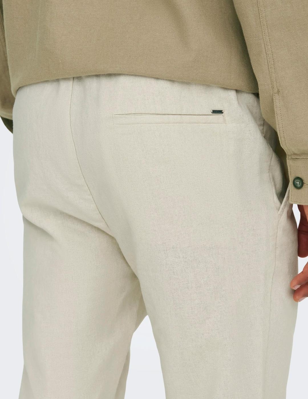 Pantalón para Hombre Only&sons  Beige 6/7