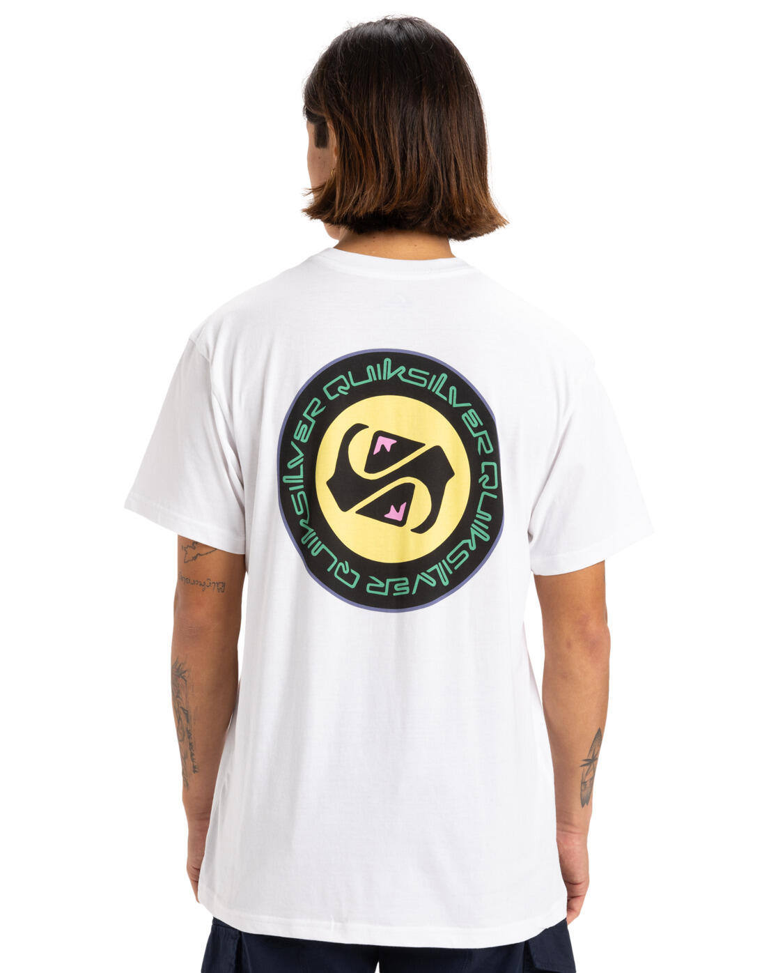 Maglia a maniche corte Quiksilver modello EQYZT08054-WBB0 per uomini 2/4