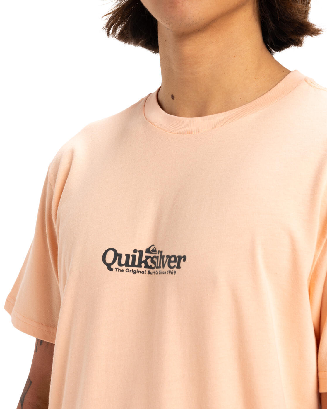 Camiseta de manga corta FINELINE Rosa Hombre 4/4
