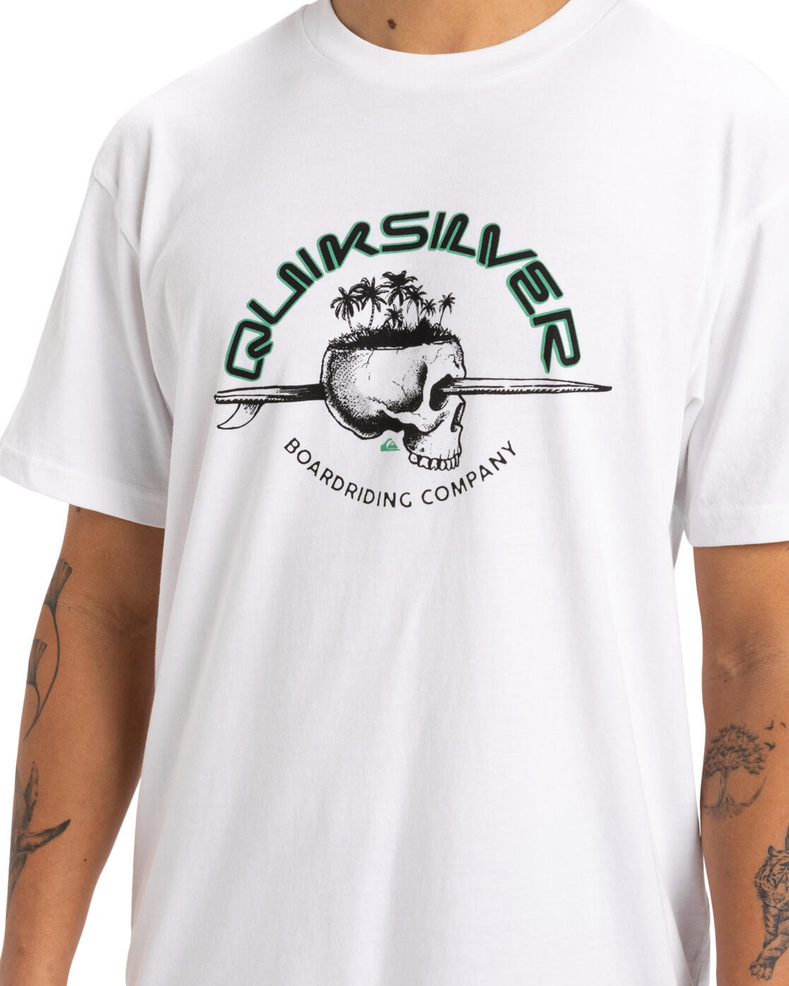 Camiseta de manga corta SKULL LINES Blanco Hombre 4/4