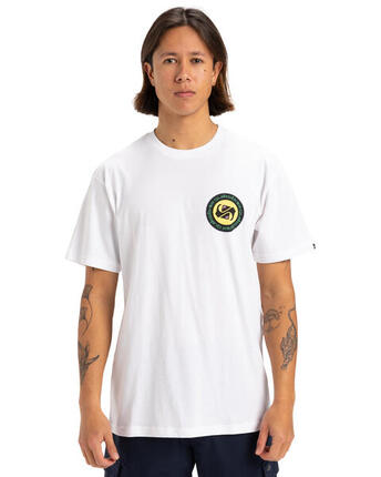 Camiseta de manga corta CIRCLE BACK Verde Hombre