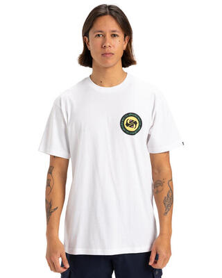 T-shirt met korte mouw circle back weiss heren