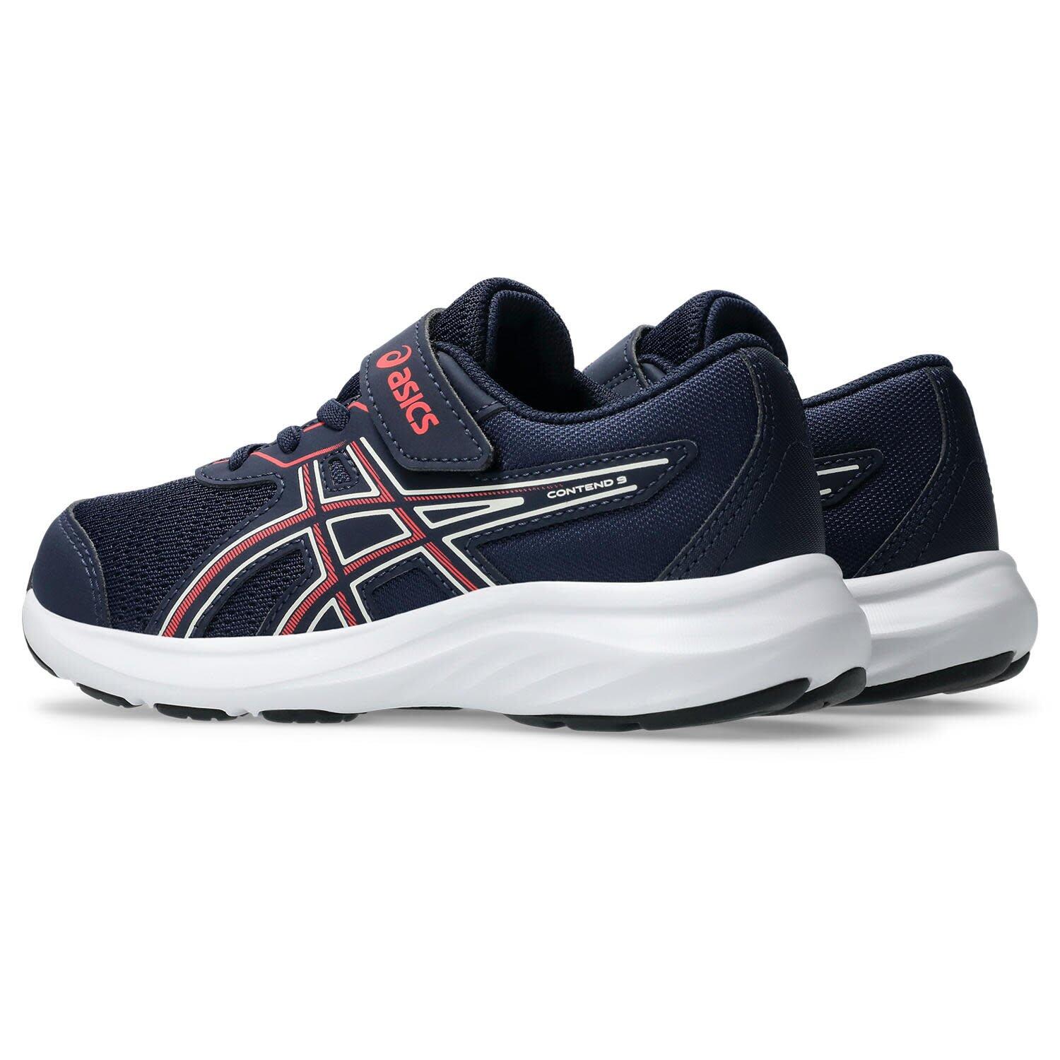 Chaussures Multisports Enfants - ASICS Gel-Contend 9 PS - Midnight/FlashRed 5/7