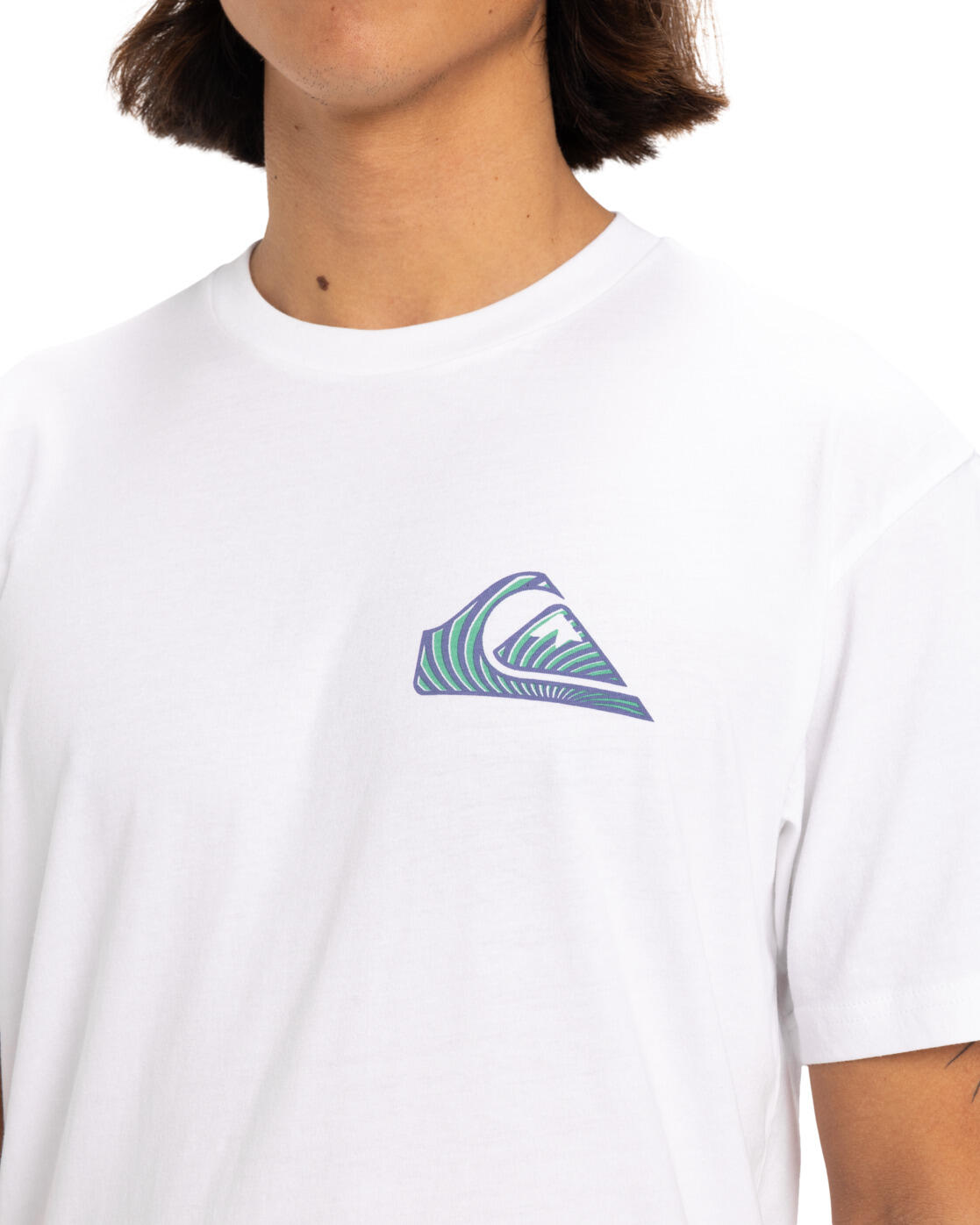 T-shirt à manches courtes WINDOW PANE Blanc Homme 4/4