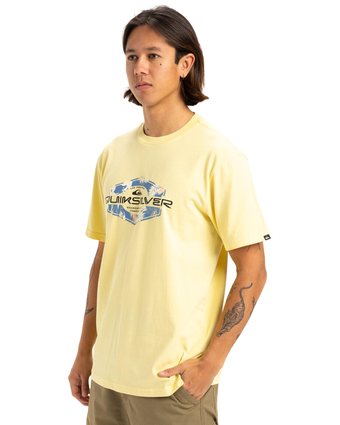 Maglia a maniche corte Quiksilver modello EQYZT08063-YEM0 per uomini 3/5