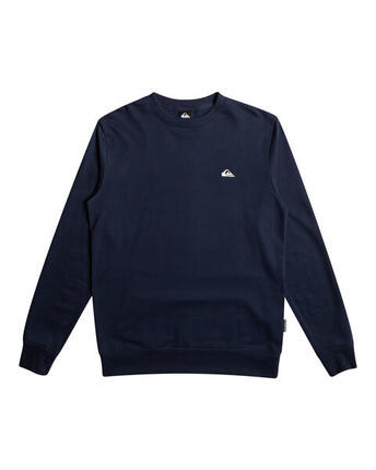 Pull à col rond BASIC Bleu Homme