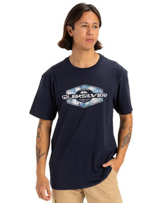 T-shirt met korte mouw locked up schwarz heren