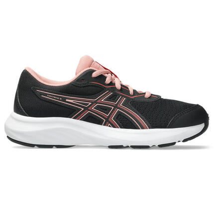 Chaussures De Running Enfants - ASICS CONTEND 9 GS - Black/Vital Green
