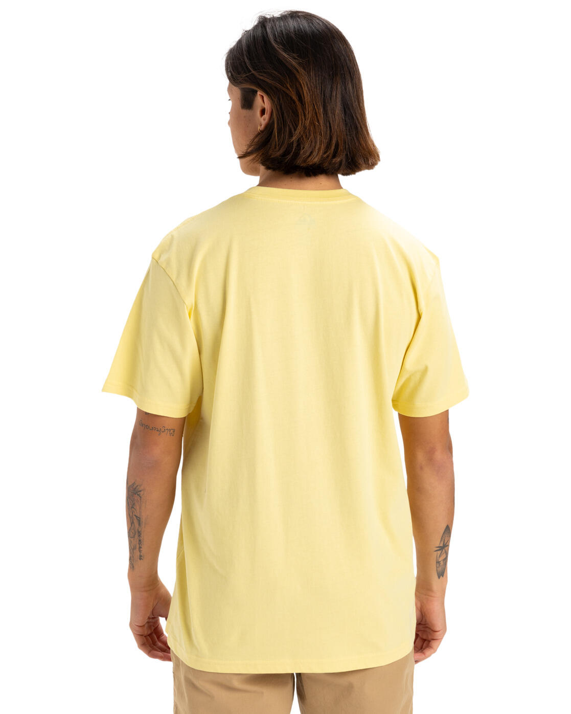 Camiseta de manga corta FINELINE Amarillo Hombre 2/4