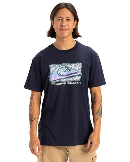 T-shirt à manches courtes RETRO FADE Noir Homme