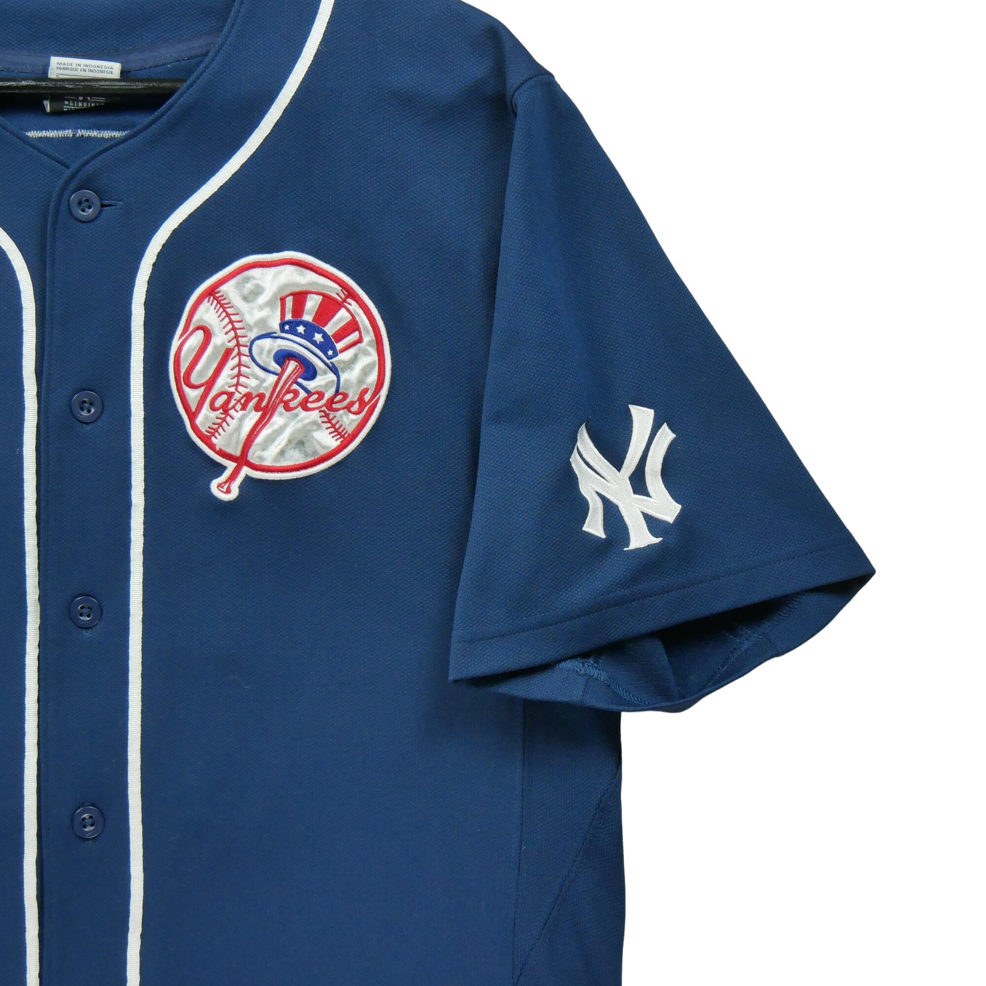 Seconda Mano - Maglia Navy dei New York Yankees MLB Uomo - Stato eccellente 5/7