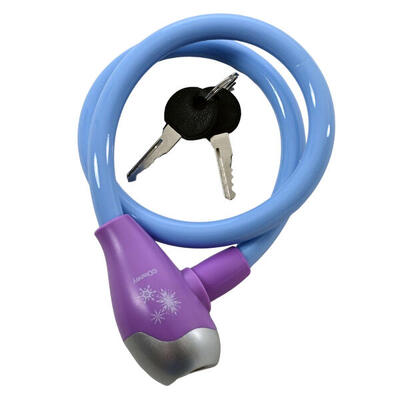 Disney Die Eiskönigin Fahrradschloss in Blau und Lila