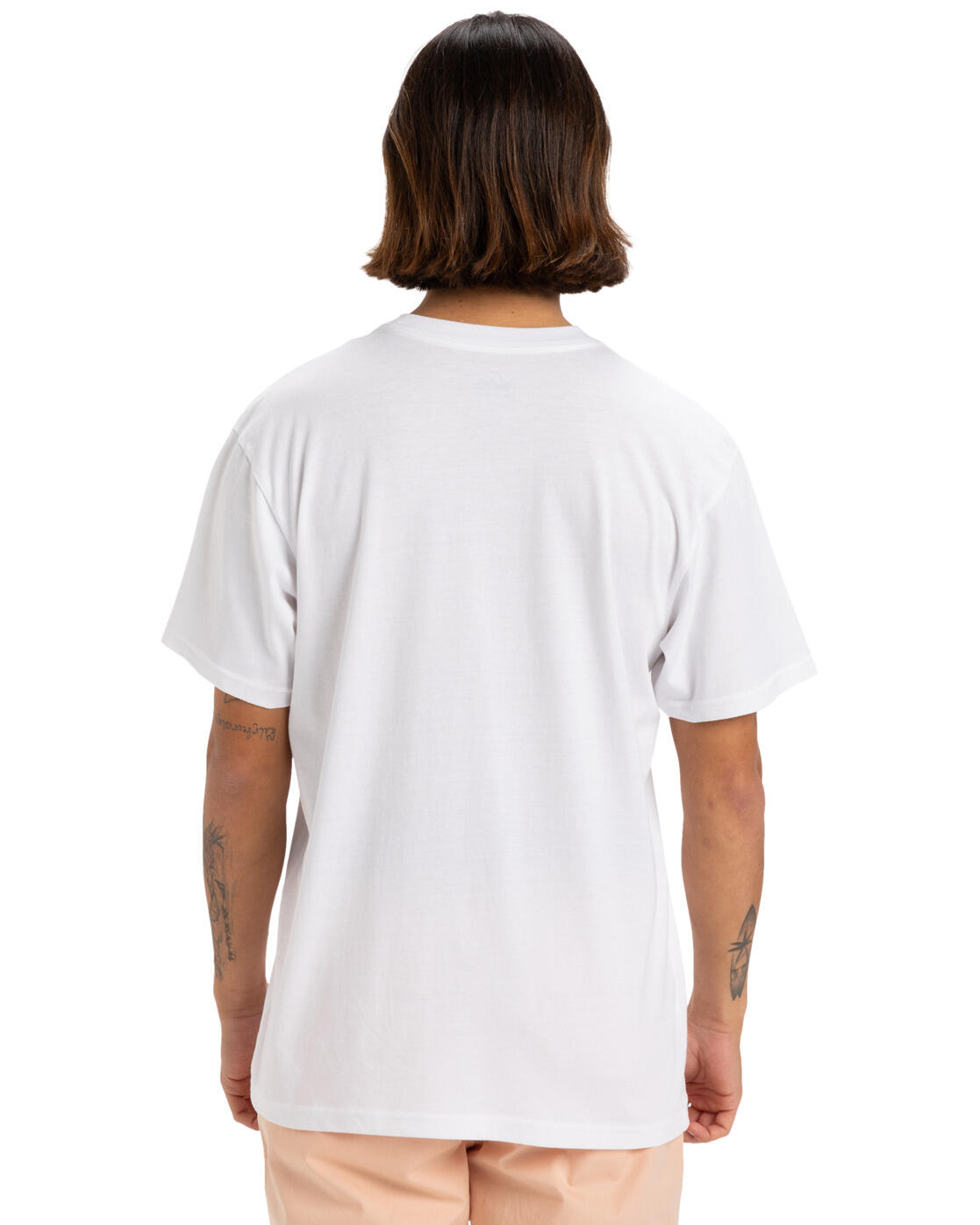 T-shirt à manches courtes RETRO FADE Blanc Homme 2/4