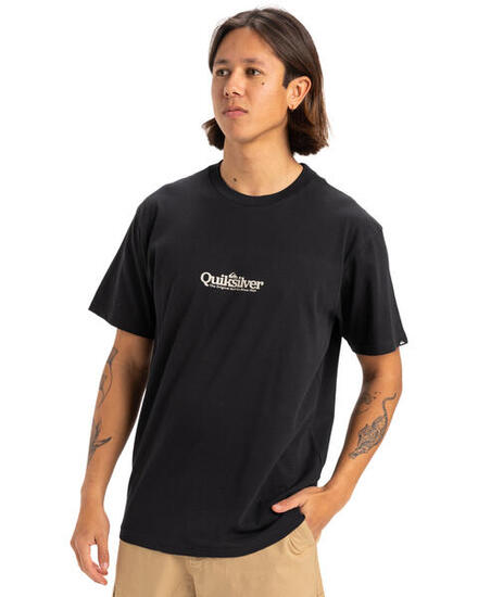 Camiseta de manga corta FINELINE Negro Hombre