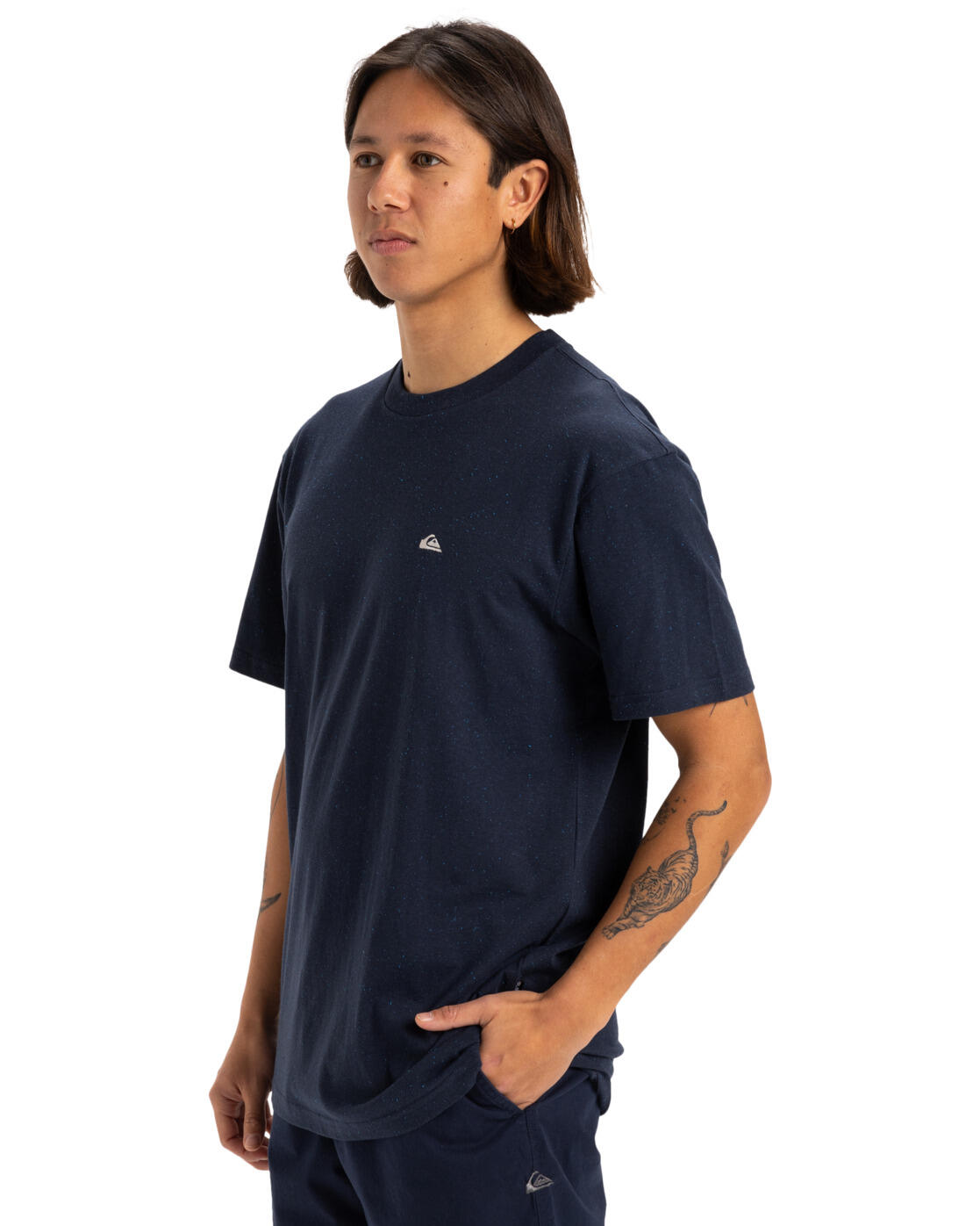 T-shirt à manches courtes NEPS Noir Homme 3/4