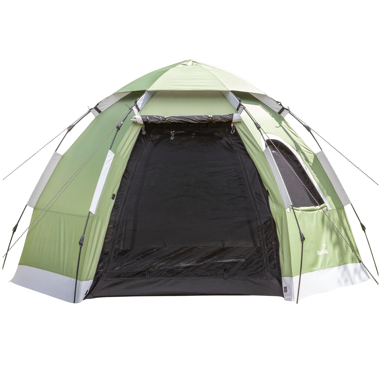Skandika - Tente Dôme - Namsos 2 Sleeper Protect Quick-start - 2 Pers - Protection Anti-uv - Tente - Vert - 2 Places - Decathlon