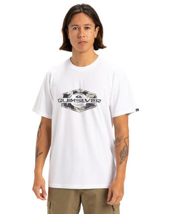 T-shirt à manches courtes LOCKED UP Blanc Homme