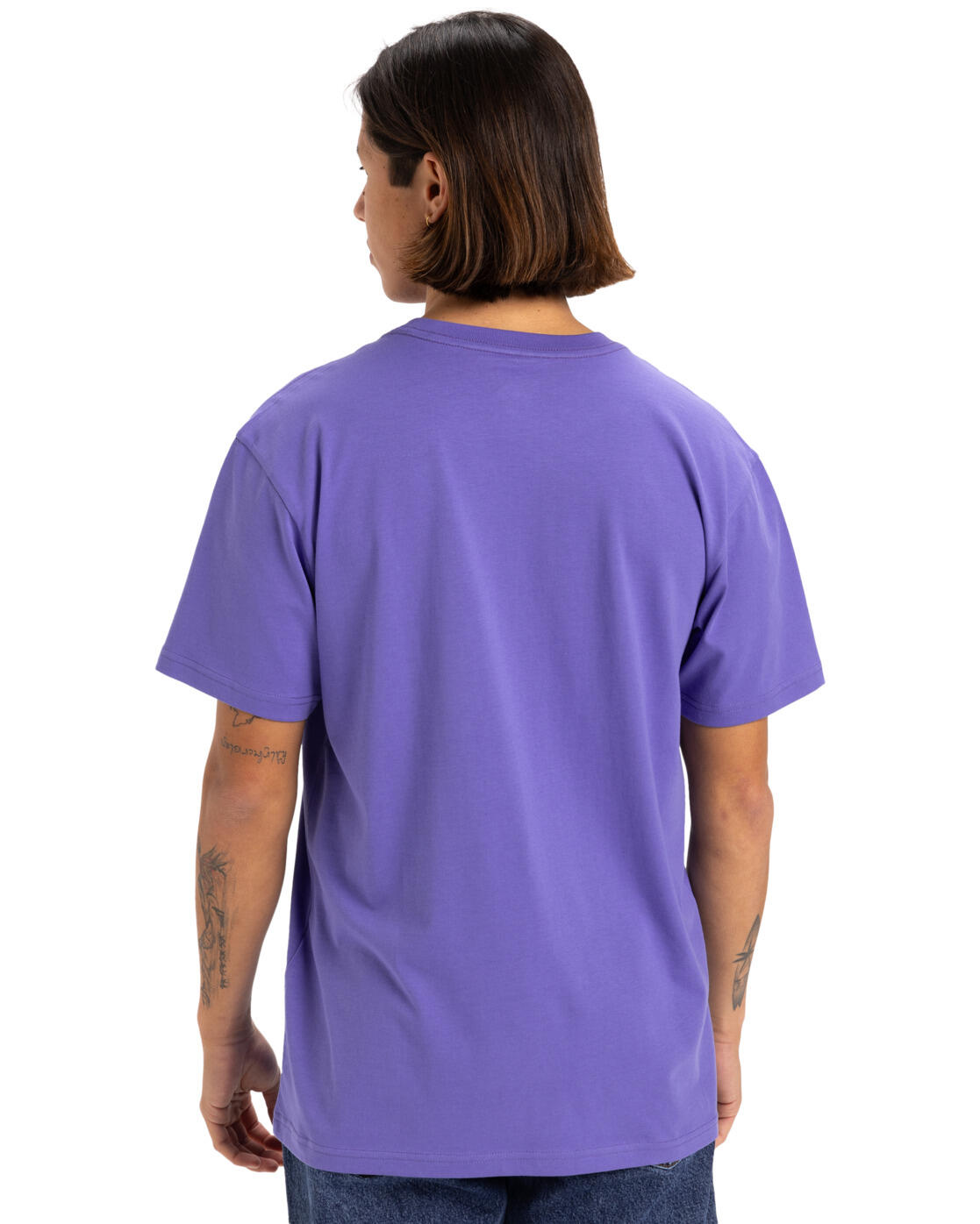 T-shirt à manches courtes FINELINE Violet Homme 2/4