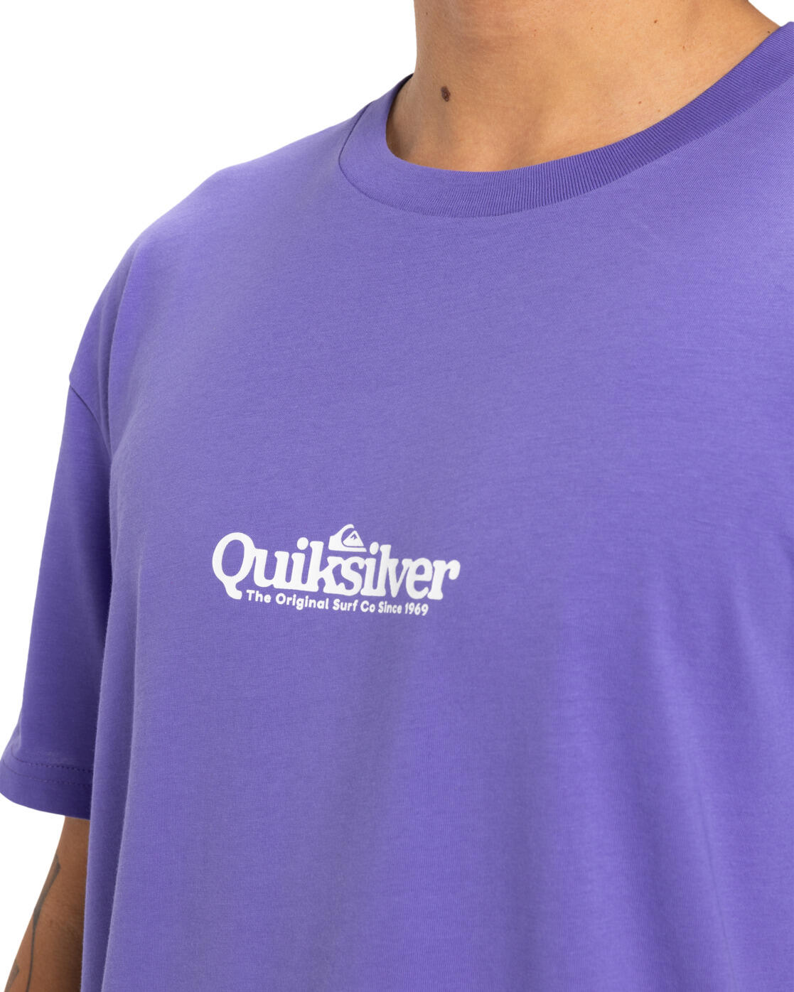 T-shirt à manches courtes FINELINE Violet Homme 4/4