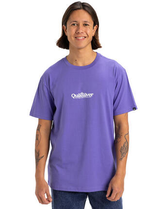 Camiseta de manga corta FINELINE Morado Hombre