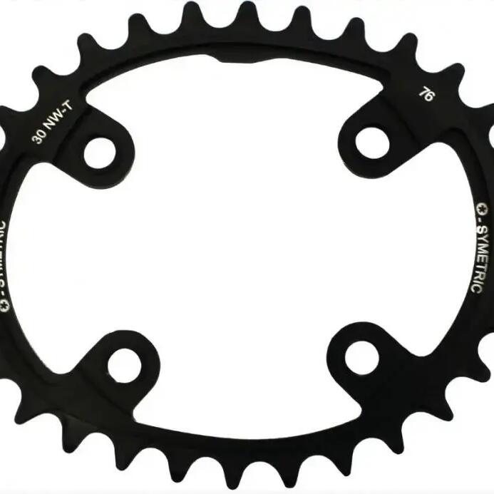 O.symetric 32T Aluminium Chainring — Black.