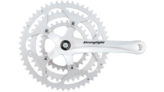 Stronglight Kurbelgarnitur 3F IMPACT 170 mm silber 52/42/30Z