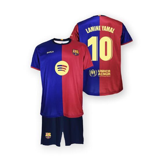 Koszulka kibica FC Barcelona 24-25 premium dla dzieci, domowa - Lamine Yamal 19
