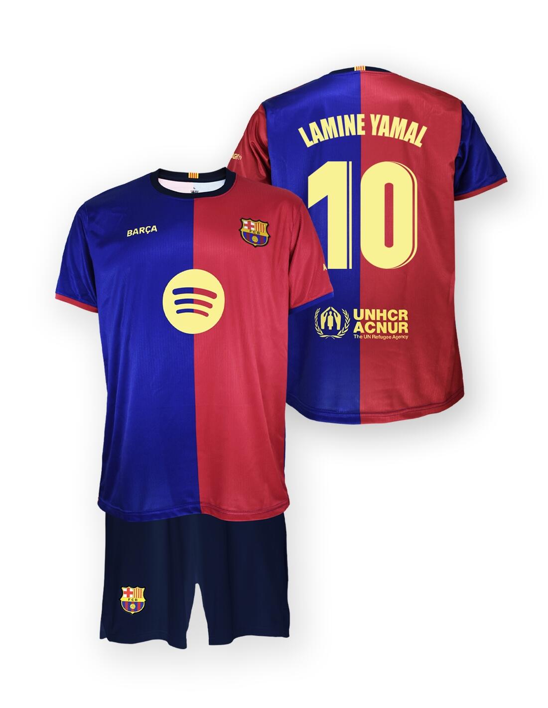 FC Barcelona 2024-25, set da tifoso premium per bambini, in casa, replica 3/7