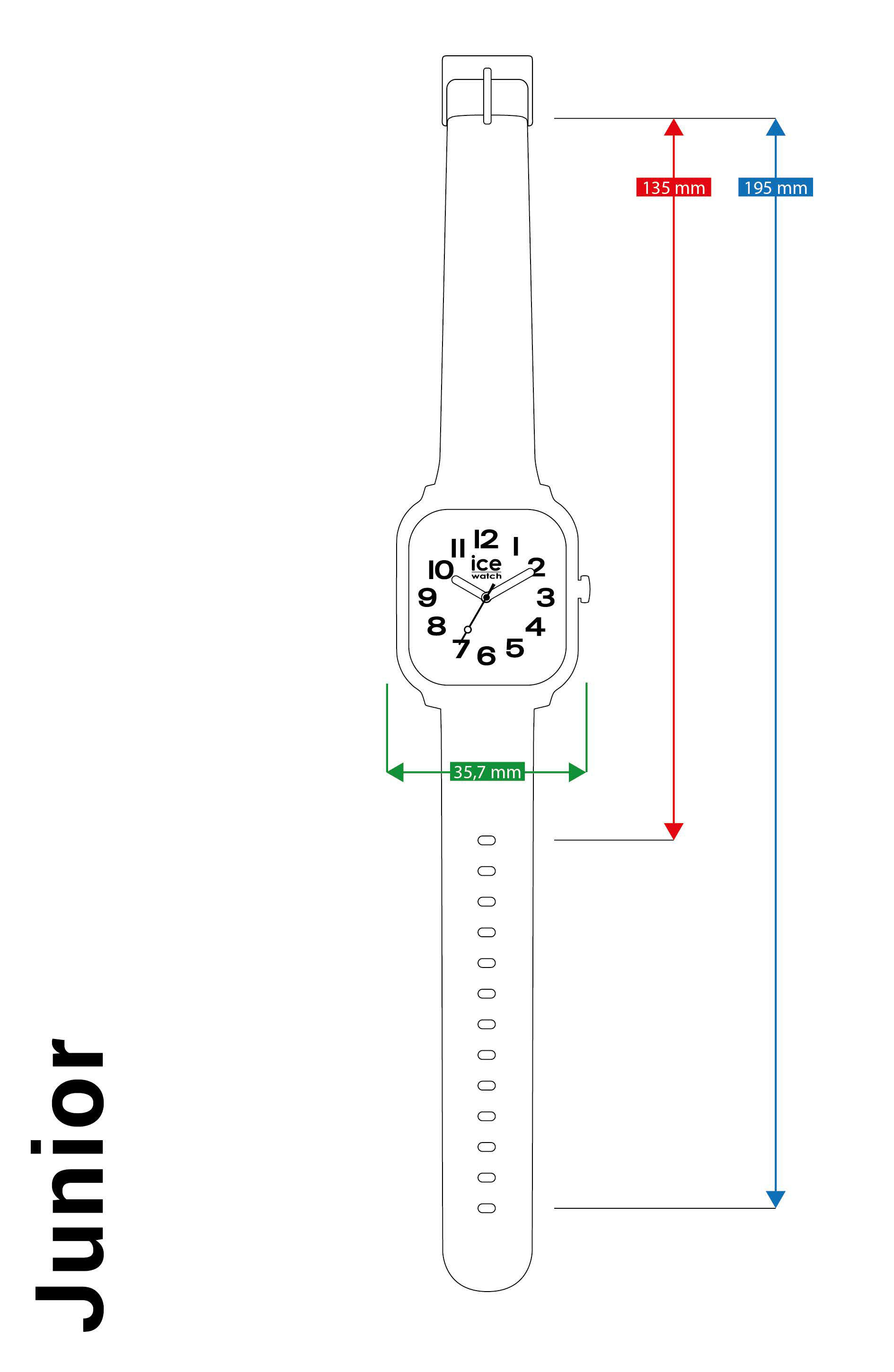 Ice Watch Digital Montre Blanc/Multicolore 024297 5/5