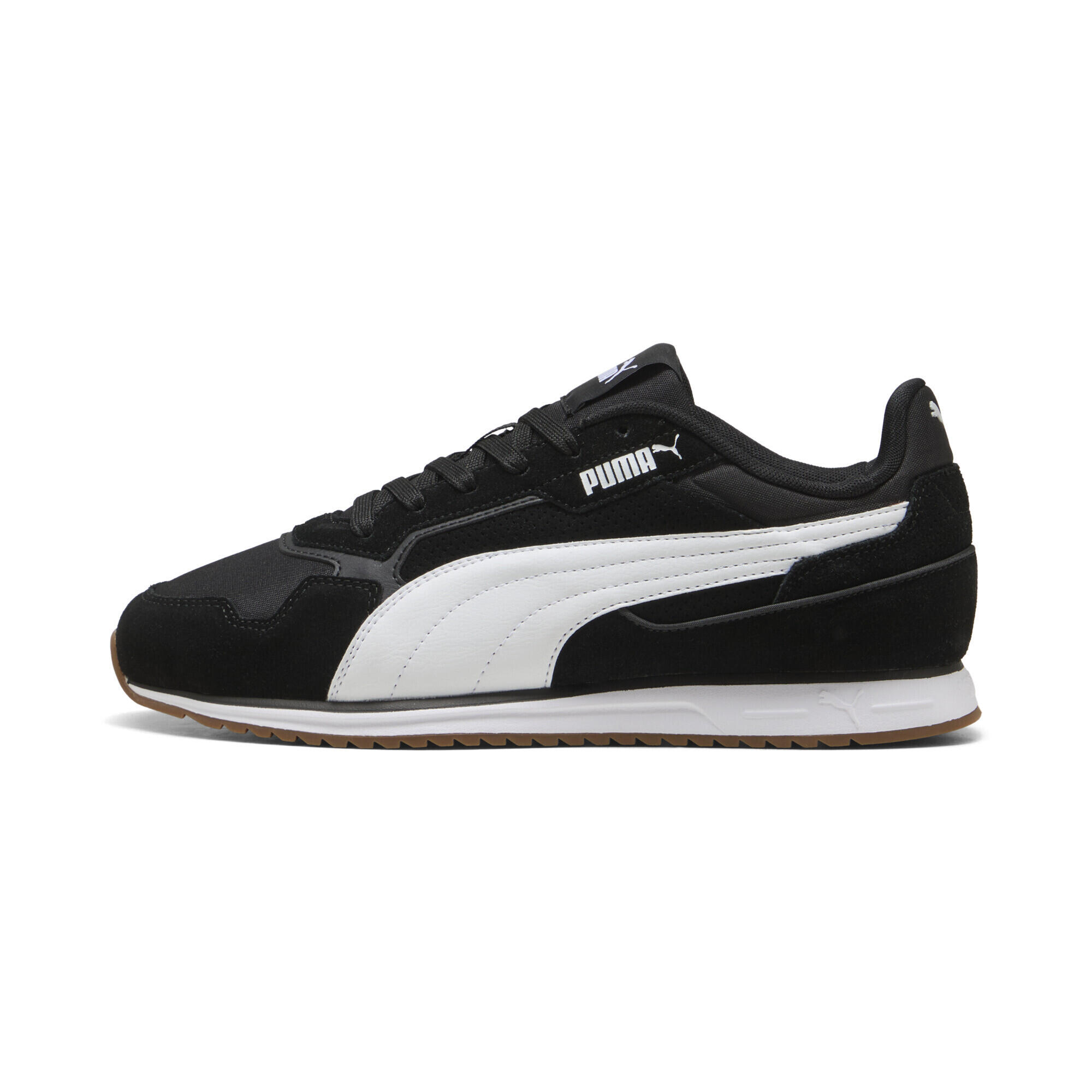 Softride St Miler Sneakers Erwachsene PUMA White Black Gum Beige 3/15