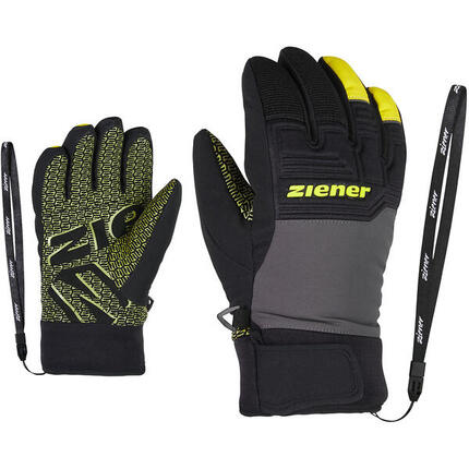 ZIENER Gants de ski Junior LANUS - Magnet
