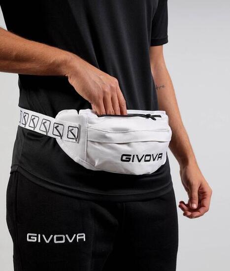 Niere Givova Marsupio White: Trendy & funktionaler Hüfttasche