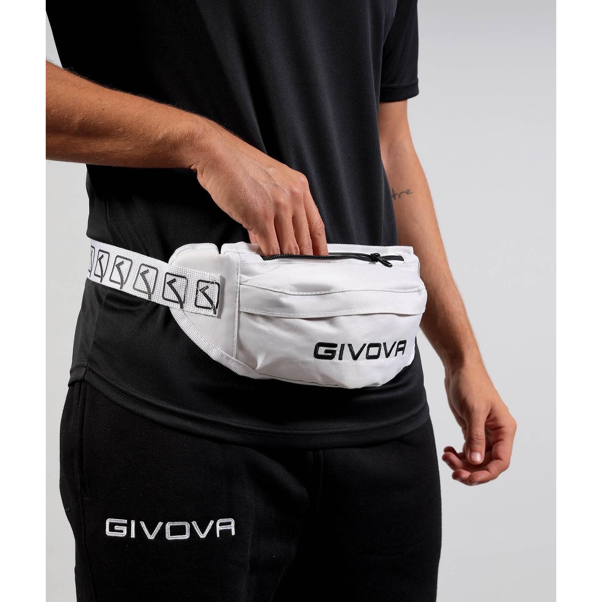 Givova - Kidney Givova Marsupio White Bag De Hanche Tendance Et Fonctionnelle - Sacoche Banane - Blanc - Taille Unique - Decathlon