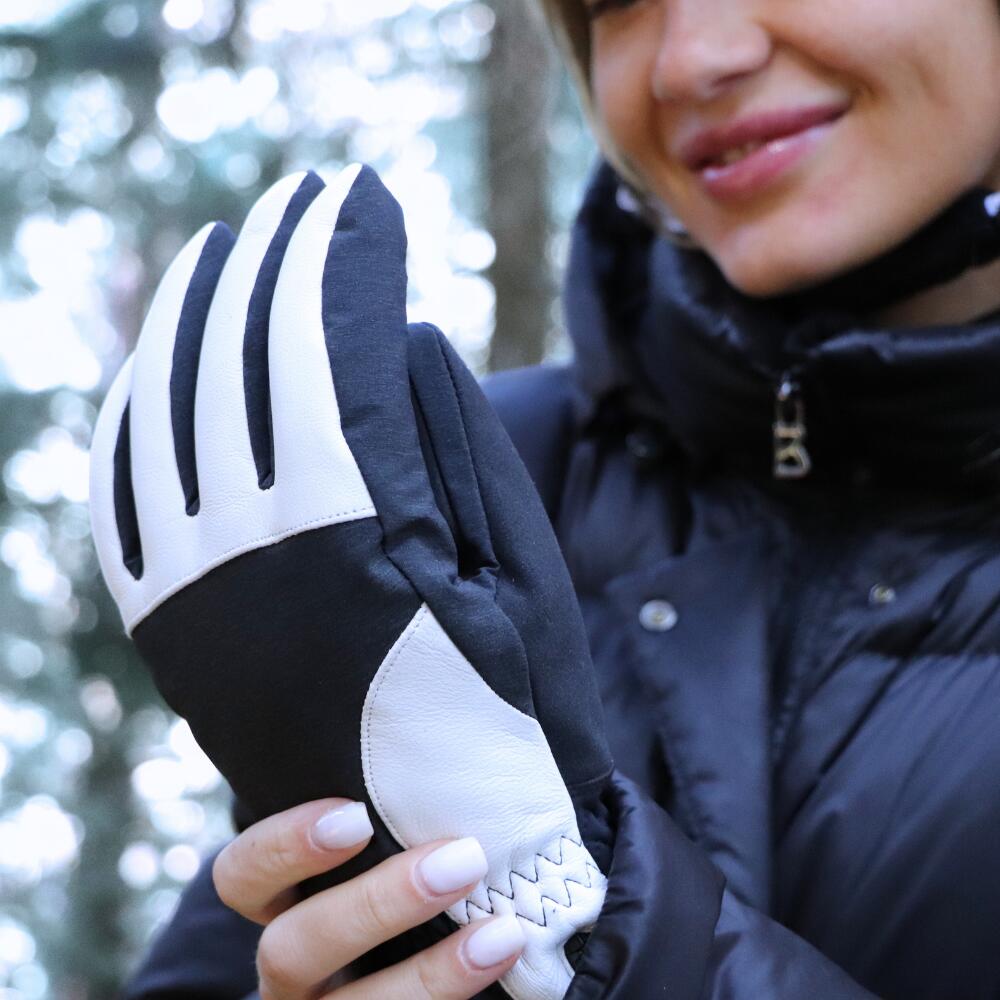 KATT Gants Femme WHITE/NAVY 3/5