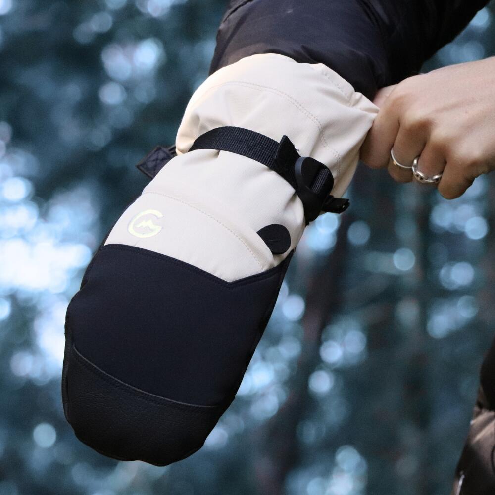 STOMP dames skiwanten Stone Black 4/6