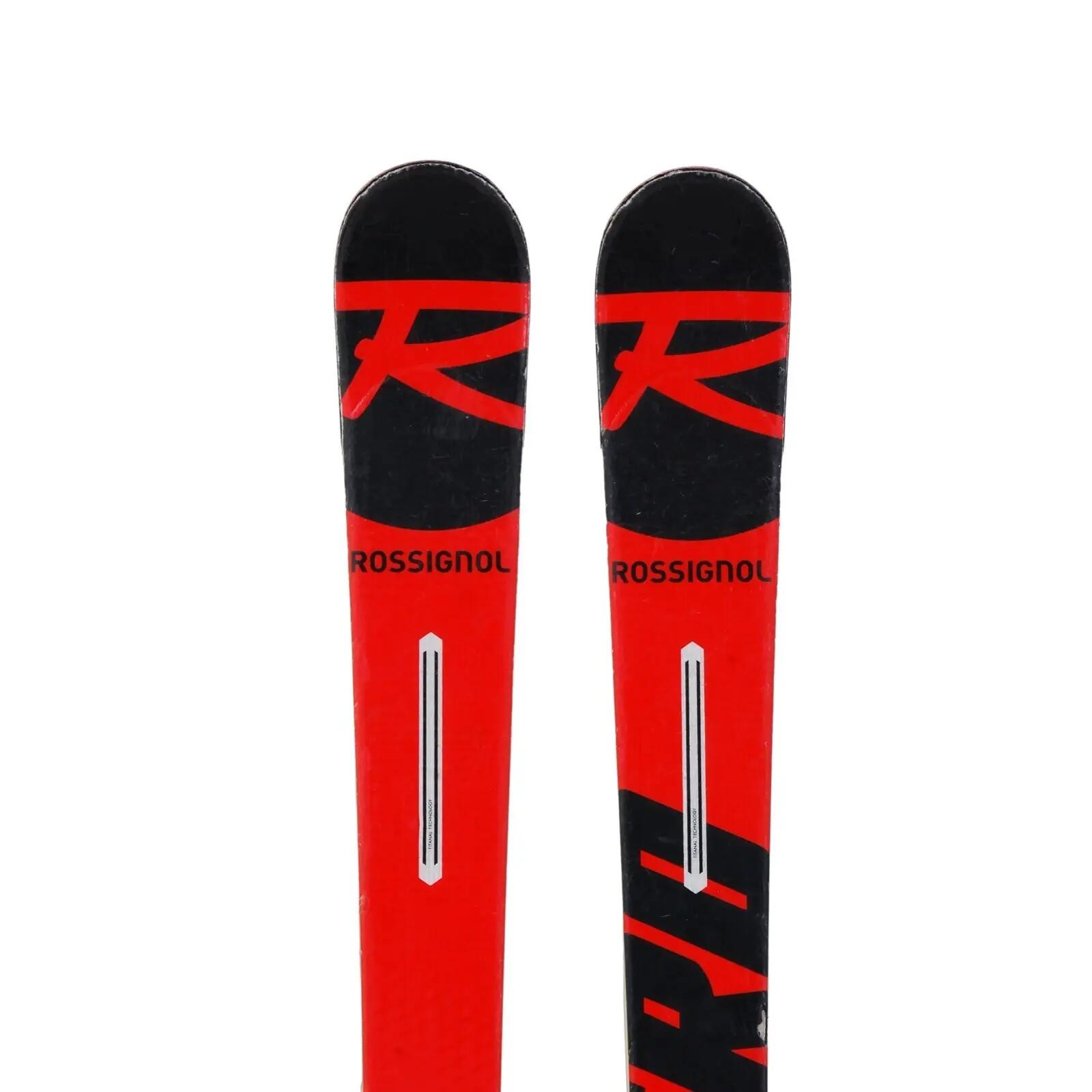 TWEEDEHANDS - Rossignol Hero Athlete Gs Pro Junior Ski + Bindingen - JUIST 2/4