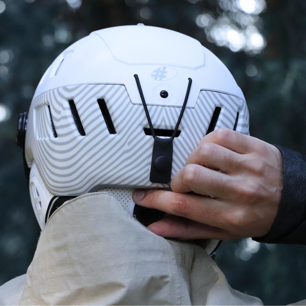 CASQUE ARCTIK Sans Visière WHITE SILVER 4/5