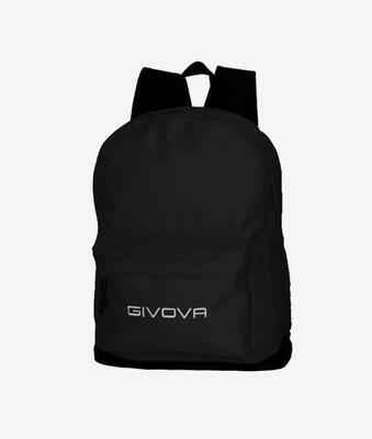 Givova Scuola Rucksack Schwarz - Langlebiges und geräumiges Design