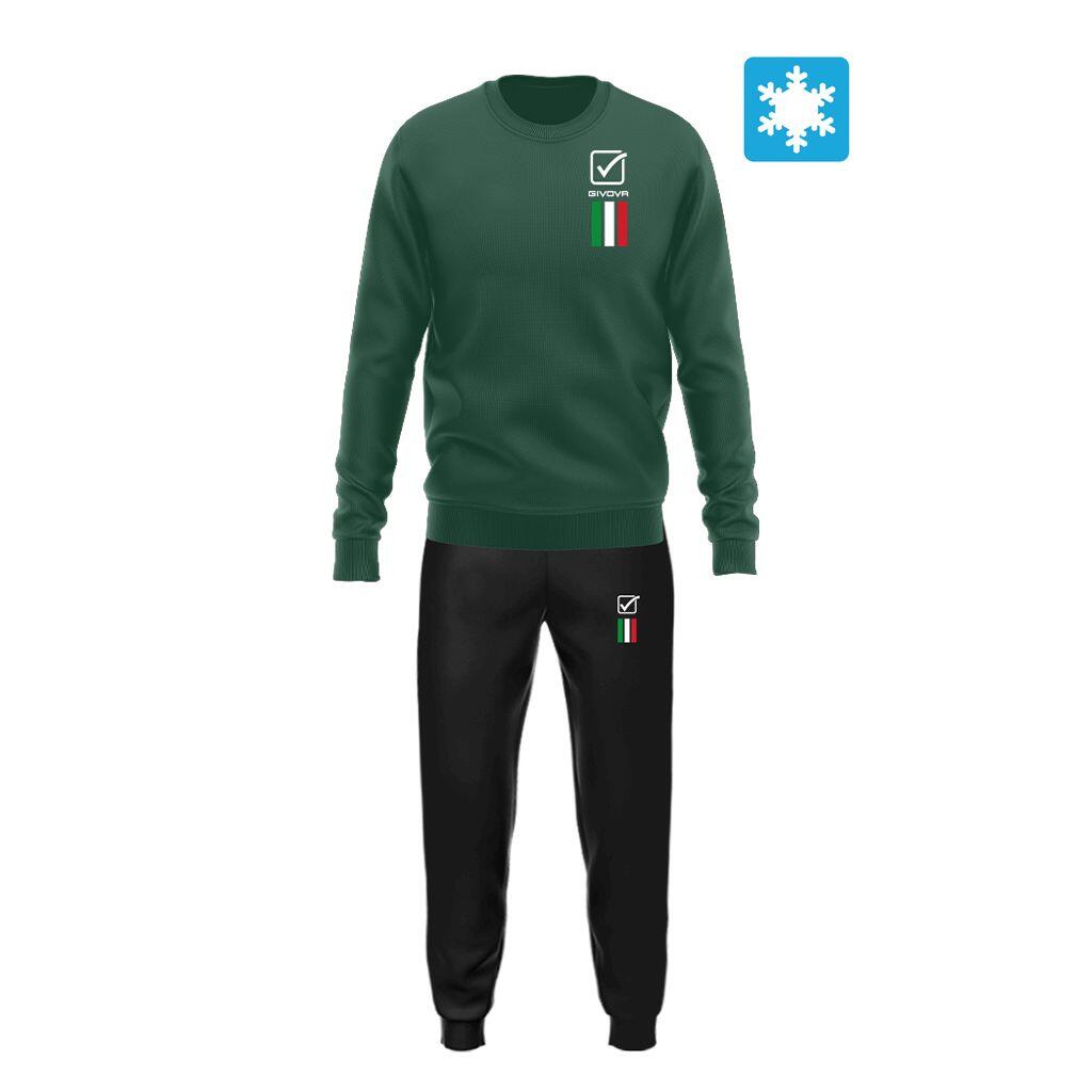 GIVOVA Givova Tuta Italia 100 Men's Fleece Tracksuit - 2XL