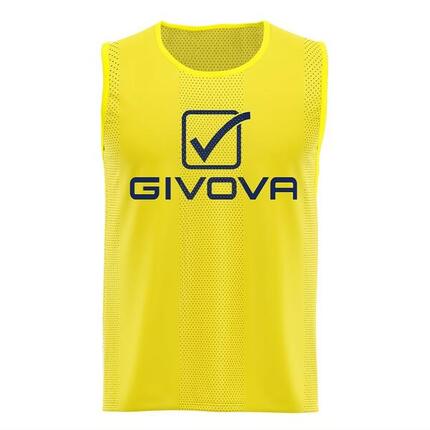 Pettorina da allenamento givova giallo