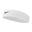 Banda pentru cap Nike Swoosh alb-negru alb