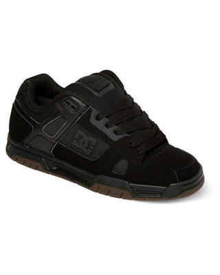 Leren schoenen stag schwarz heren